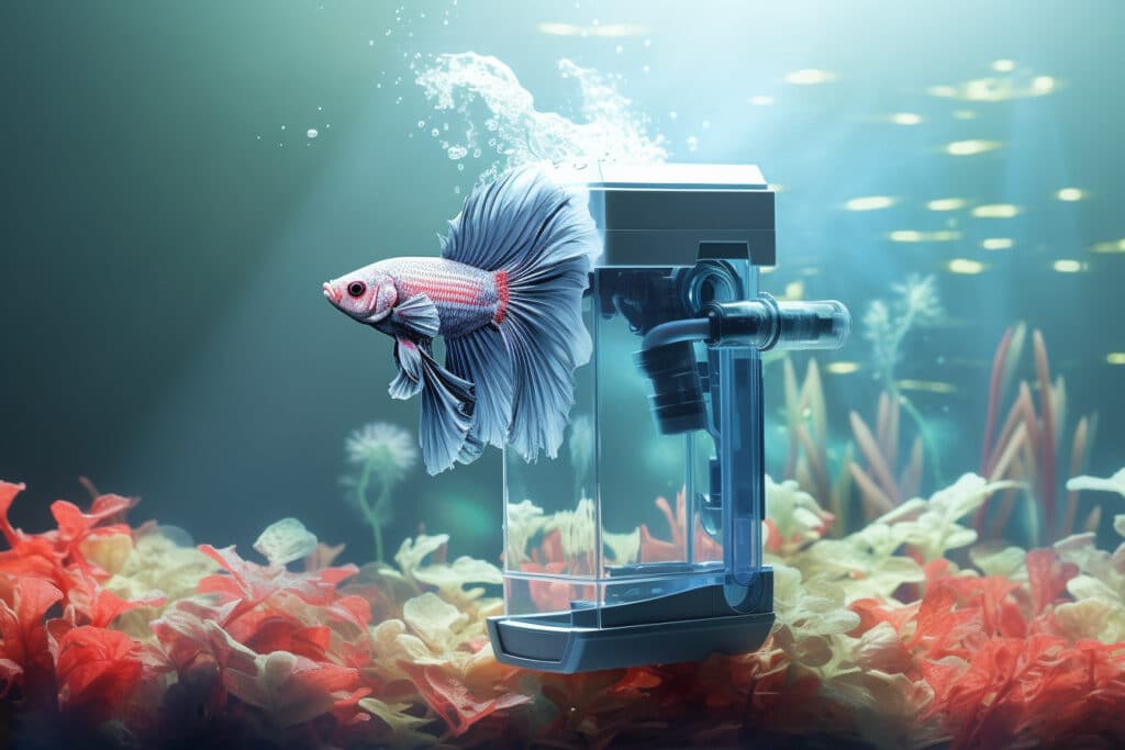 aquarium filter illustration