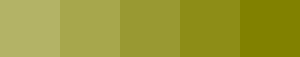 Betta Fish Poop color palette Brown to Dark Green